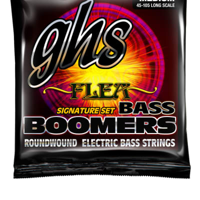 GHS Boomers Electric Bass Strings Flea Signature Set gauges 45-105 image 3