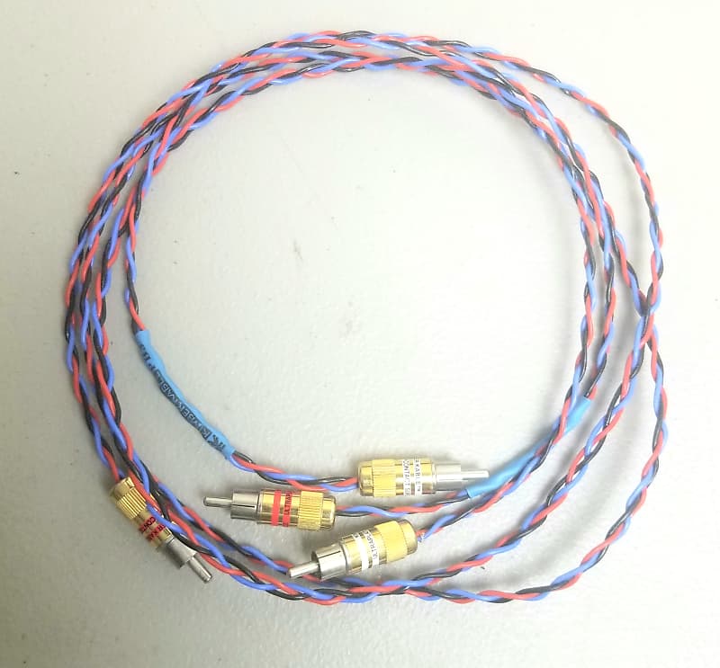 Kimber Kable PBJ RCA 1 Meter Cables (PAIR) w/Ultraplate | Reverb