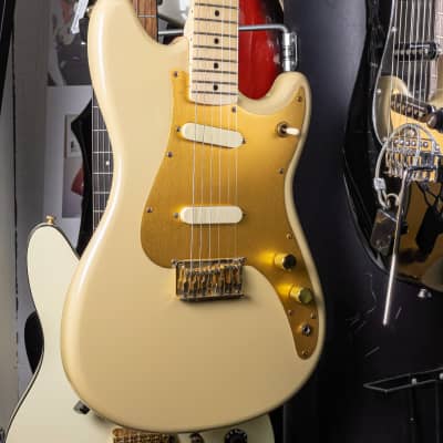 Squier Duo-Sonic 50s Desert Sand Gold Upgrade