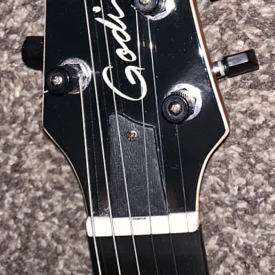 Godin xtSA Koa Natural piezo synth ready electric guitar made in the usa and Canada image 2