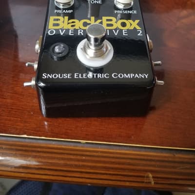 Snouse BlackBox Overdrive 2 Stage Pro Mod - Black | Reverb