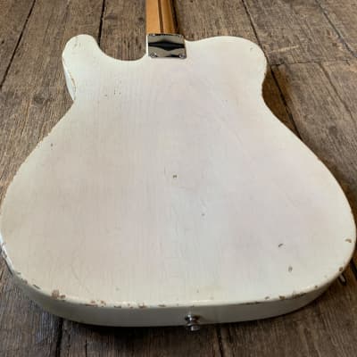 1958 Fender Esquire in See Through Blonde finish with original Tweed hard shell case image 15