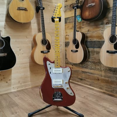 Fender Custom Shop Limited Edition Custom Jazzmaster Relic - Maple Fingerboard, Cimarron Red image 2