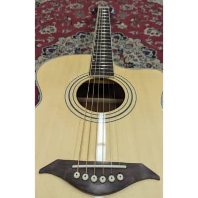 Turner 45CE Electro Acoustic Jumbo Guitar image 5