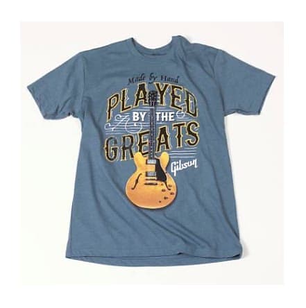 Gibson Played by the greats t-shirt (indigo) large image 1