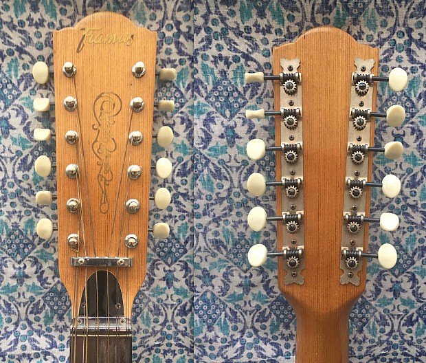 1967 Framus Texan Model 5/296 XII 12-String Acoustic Guitar w