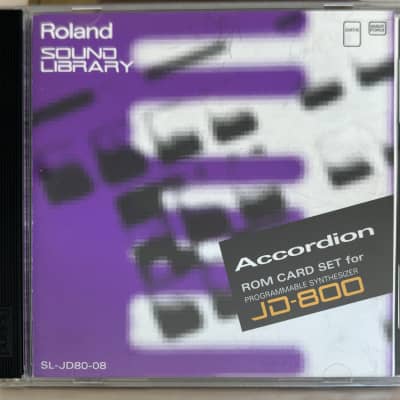 Roland JD-800 Accordion Sound Card  SL-JD80-80