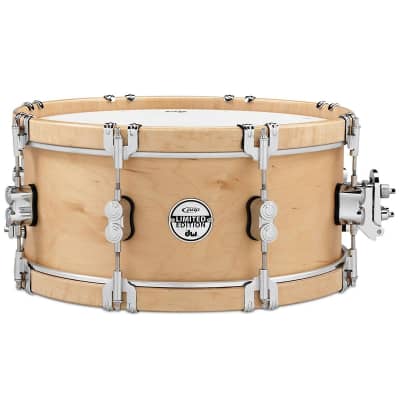 PDP PDSX0614CLWH 6x14" LTD Classic Wood Hoop Maple Snare Drum