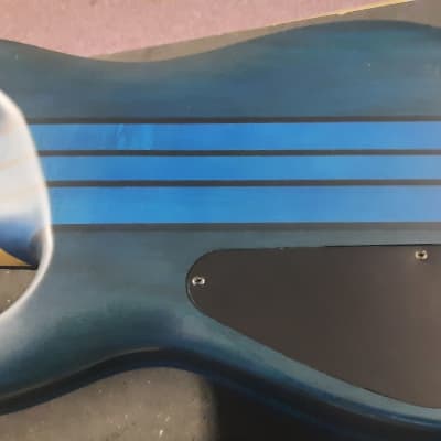 Legator Ninja 300 Pro-7 String - Satin Blue Burl W/HSC **FREE SHIPPING** image 9