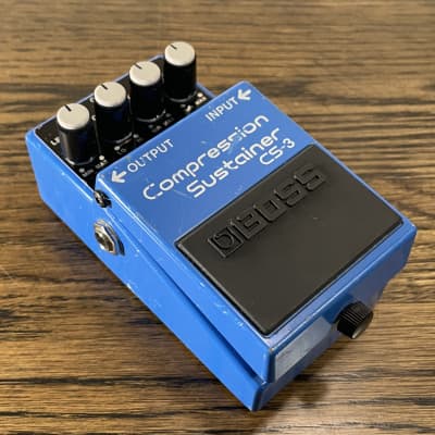 Boss CS-3 Compression Sustainer ***VINTAGE, MADE IN JAPAN/BLACK LABEL &  NEAR MINT!*** (((ON SALE!))) | Reverb