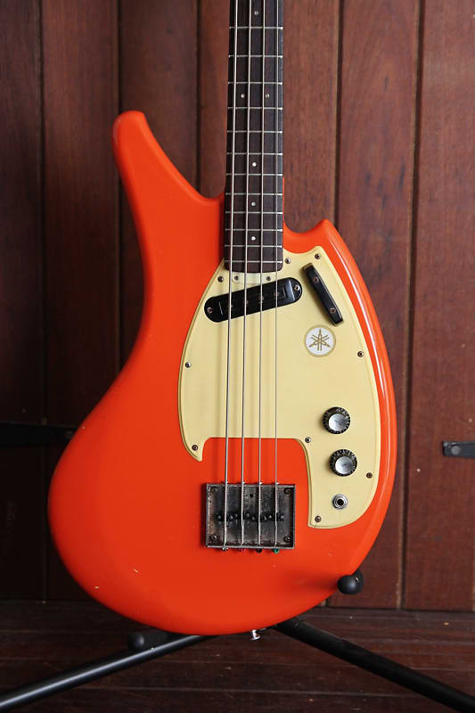 Yamaha SB-1C Flying Banana Bass Orange 1960's Pre-Owned | Reverb