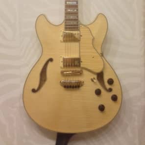Ibanez Artcore AS-103 Custom 2009 Natural with OHSC image 2
