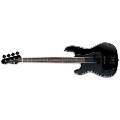 ESP LTD SURVEYOR 87 LH Black '87 Bass Guitar - Left Handed - BRAND NEW image 1