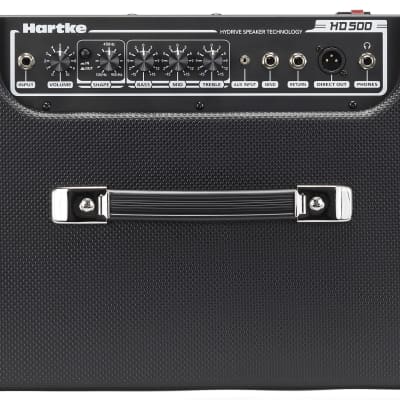 Hartke HD500 Bass Combo 2 x 10" Drivers, 500 Watt Bass Amp HMHD500 image 4