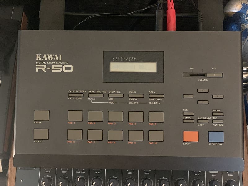 Kawai R50 drum machine Reverb