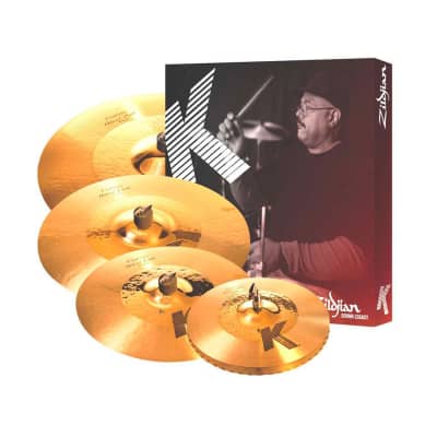 Zildjian K1250-I7 K Custom Hybrid Box Set 14.25/16/18/20" Cymbal Pack