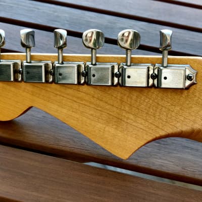 Musikraft Maple/Rosewood Stratocaster Neck Oil Finish 1957 V-Shape, Vintage Compound Radius, SS Frets image 21
