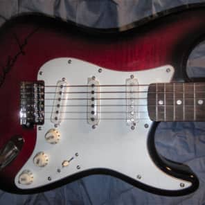 Fender Starcaster, Ruby Burst, Signed by Paul McCartney image 3