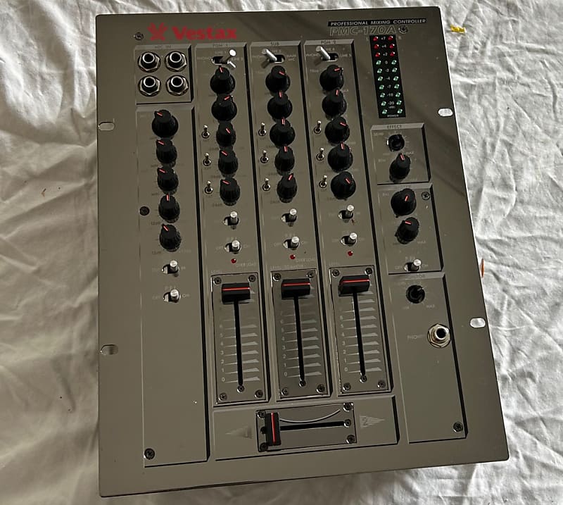 Vestax PMC-170A 2-channel DJ Mixer Mixing Controller