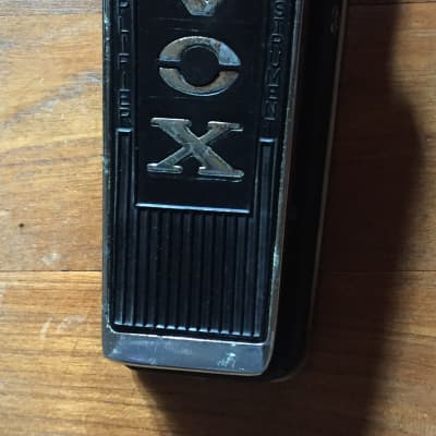 VOX WHA V846 Made in Italy 1970 Black/Cromo Metal Cover image 2