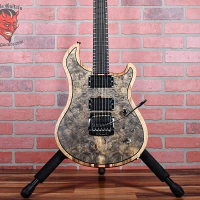 C.R. Alsip USA Custom DC Lita Ford Prototype #001 Oiled Natural 2019 Signed By Lita Ford w/OHSC for sale