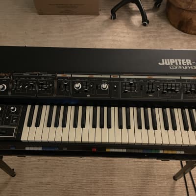 Roland Jupiter 4 49-Key Synthesizer 1978 - 1982 - Black