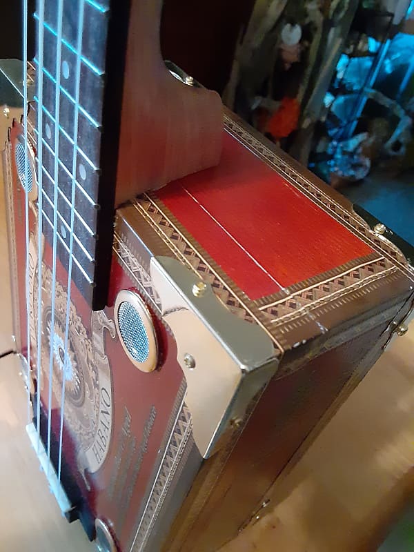 Larke Custom Cigar Box Ukulele by Guitars For Vets Reverb
