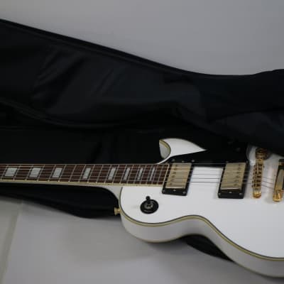 RARE Arbor Lawsuit Era Single Cut Electric Guitar (1980s, Vintage White) - NICE! image 3
