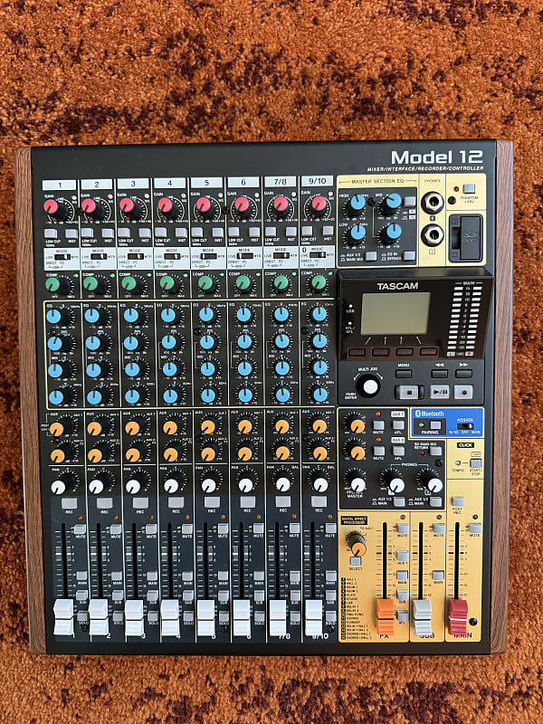 TASCAM Model 12 Multitrack Recorder 2022 with Bonus and FREE Shipping