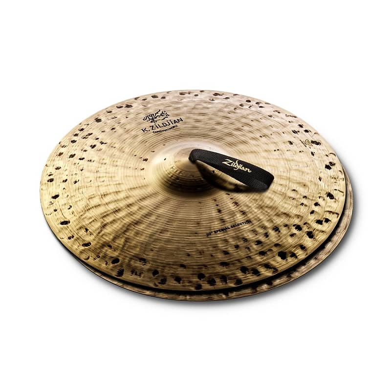 Zildjian K1010-20" K Constantinople Special Selection Medium Heavy - Pair/Straps image 1
