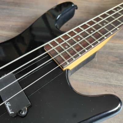 1980's Samick Korea SOB-PJ Short Scale Bass (Black) | Reverb
