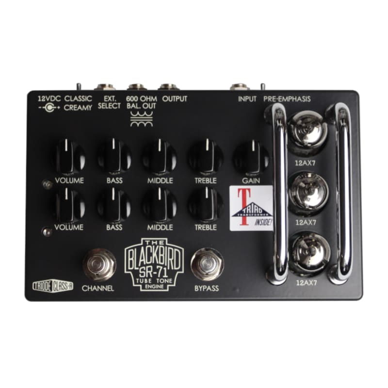 Effectrode BlackBird Tube Preamp Overdrive Pedal