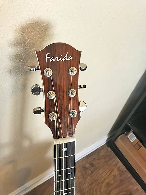 Farida R-52 ENA Acoustic Guitar - Solid Spruce Top | Reverb