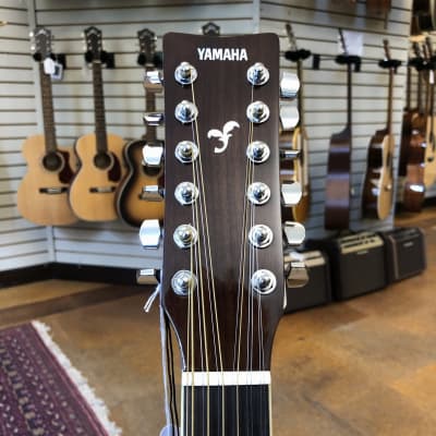 Yamaha FG820-12 12-String Spruce/Mahogany Dreadnought Acoustic Guitar image 7