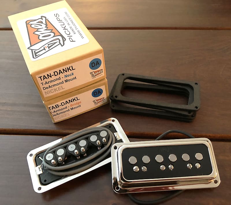 デコドラアンドン T-Armond TV Jones single coil SET neck + Bridge pickups T
