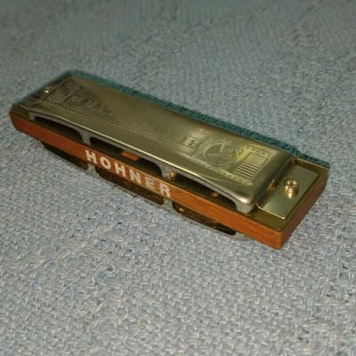 Vintage Hohner Blues Harp MS Harmonica Key of C With Case Germany Tested Working image 7