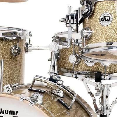 DW Drum Workshop Sliding Bass Drum Tom Mount Chrome Complete | Reverb