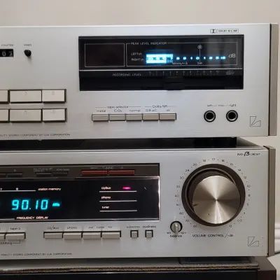 Vintage Luxman R-404 receiver & K-220 cassette player _ EXCELLENT image 3