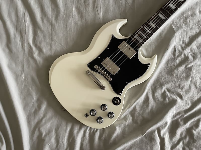 Epiphone SG Pro Custom Shop 2012 - white