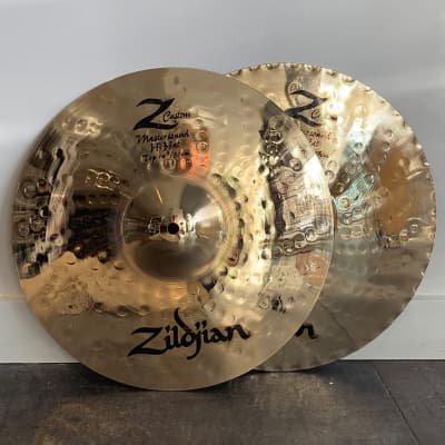 Zildjian 14" Z Custom Mastersound Hi-Hat Cymbals (Pair) 2003 - 2008