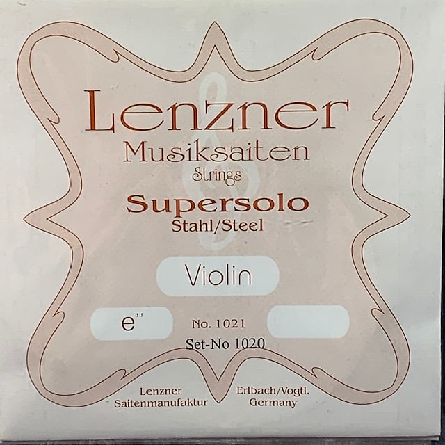 Lenzner 1020 Supersolo Gut Violin Strings Reverb