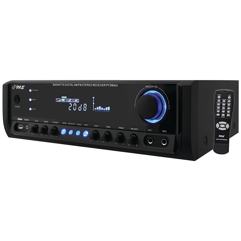 Pyle 300-Watt Digital Home Stereo Receiver System - PT390AU image 1