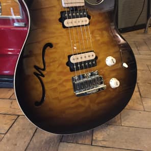 商品画像：Ernie Ball Music Man Axis Super Sport Semi Hollow Quilted 3