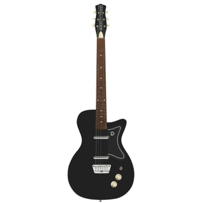 Danelectro 57 Jade Guitar (Black) image 1