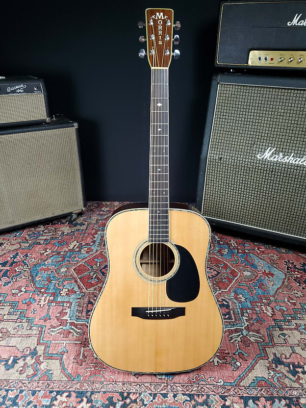 1970's TF Morris W-50 Special D45 Style Dreadnought | Reverb