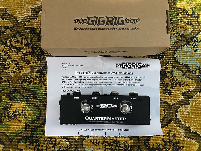 The GigRig QuarterMaster QMX 2 Reverb