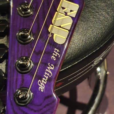 ESP Custom Shop The Mirage Trans Purple Japanese Super Strat! MIJ Japan Guitar! image 5