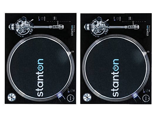 (2) Stanton STR8.150 M2 - Twin Set of Straight-arm Direct Drive Turntables  / Authorized Dealer