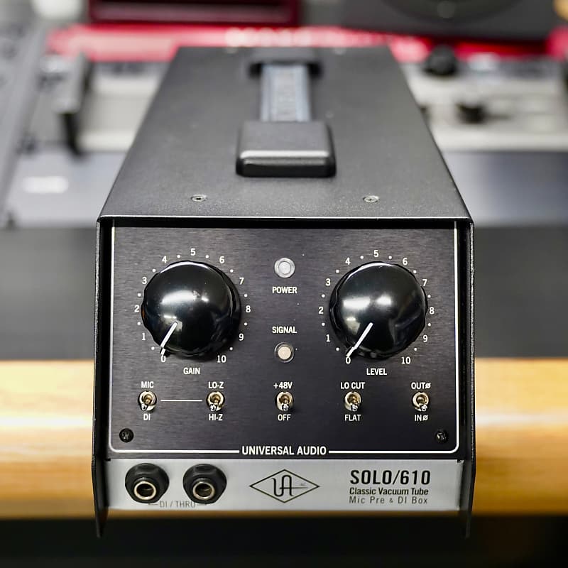 Universal Audio SOLO/610 (Classic Tube 1-Channel Mic Pre/DI)-