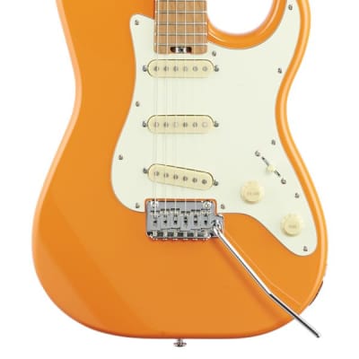 Schecter Nick Johnston Traditional SSS Electric Guitar Atomic Orange image 3